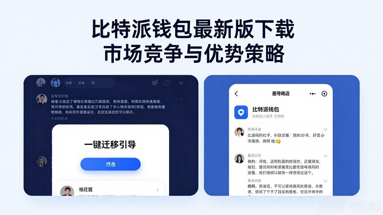 比特派钱包最新版下载 市场竞争与优势策略