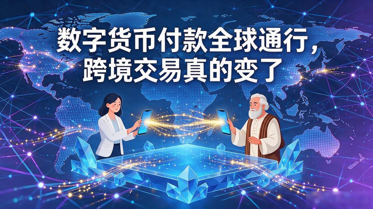 数字货币付款全球通行,跨境交易真的变了