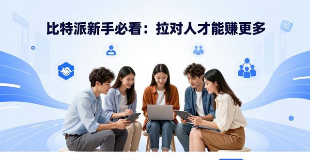 比特派新手必看:拉对人才能赚更多