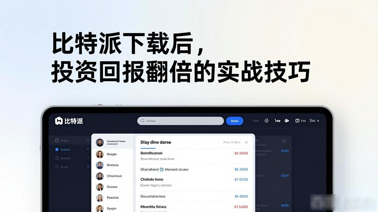 比特派下载后，投资回报翻倍的实战技巧