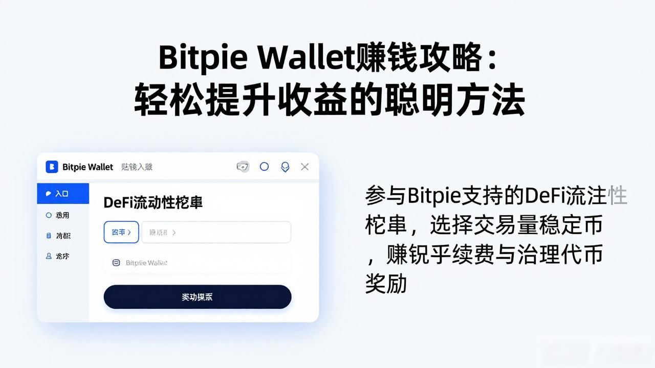 Clever Ways to Boost Your Earnings with Bitpie Wallet Bitpie Wallet赚钱攻略:轻松提升收益的聪明方法