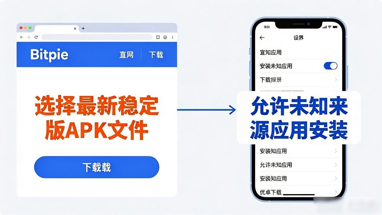 Bitpie安卓下载避坑指南:认准官网三步搞定