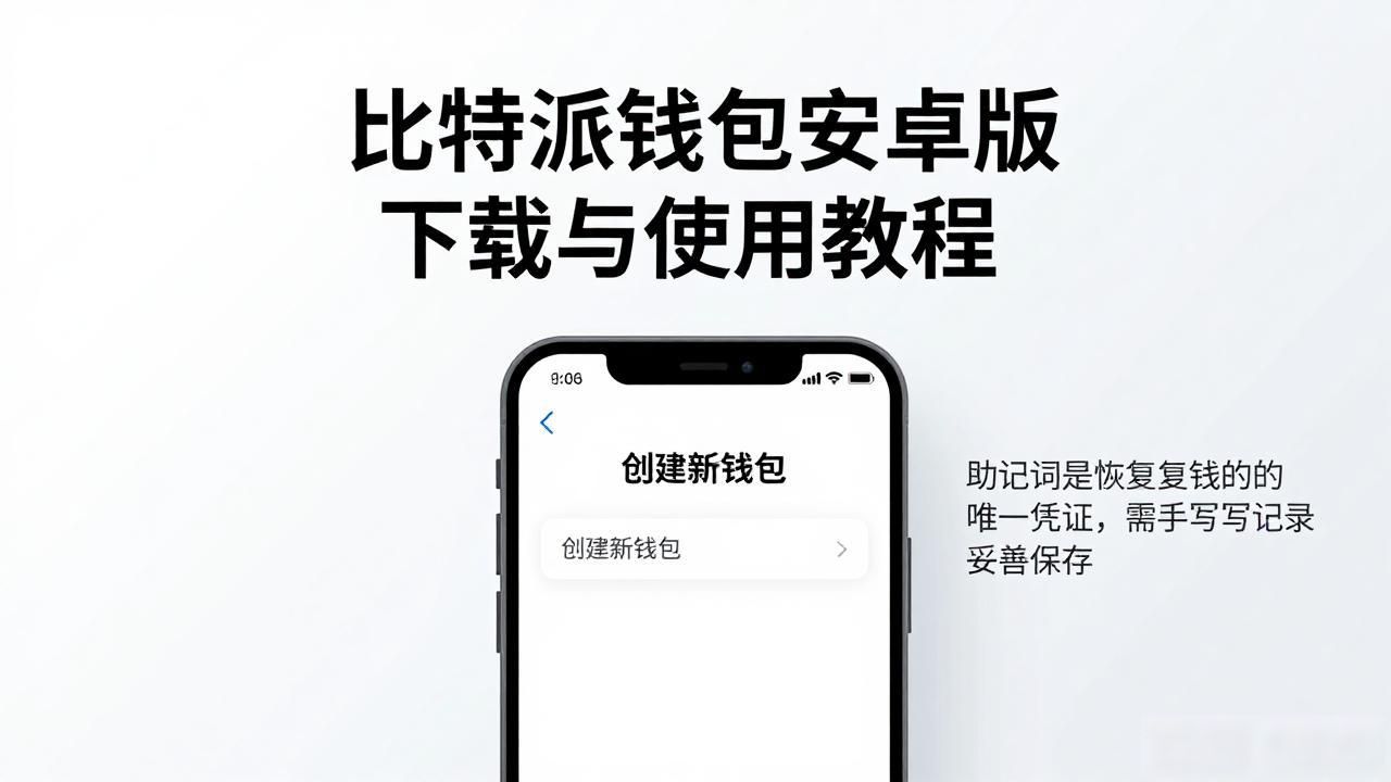 比特派钱包安卓版下载与使用教程