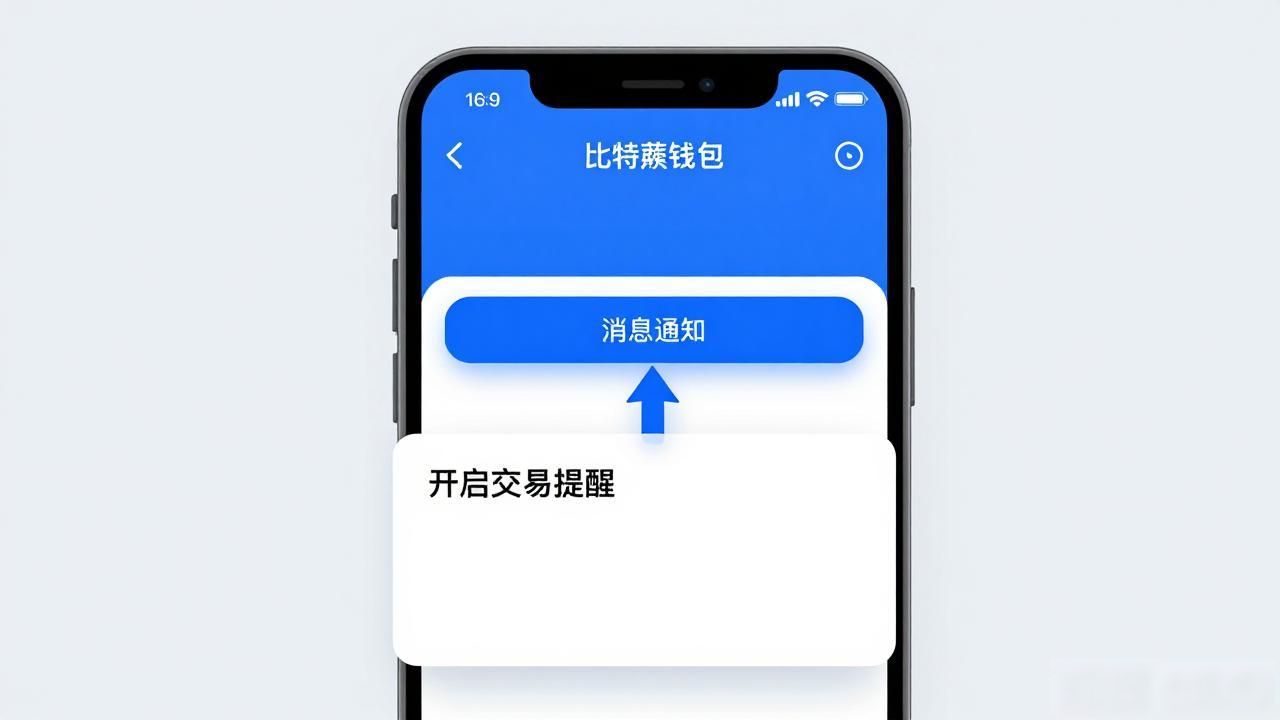 比特派钱包设置交易提醒教程