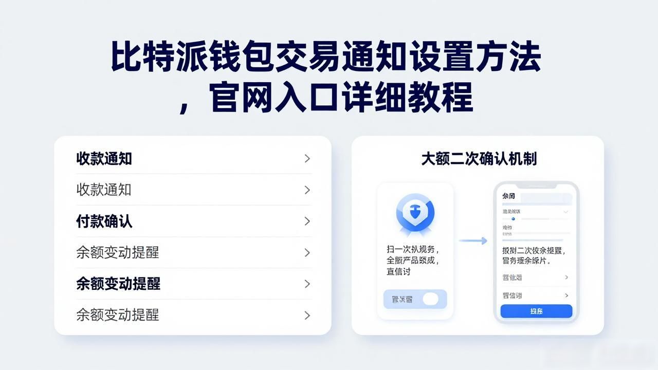 比特派钱包交易通知设置方法,官网入口详细教程