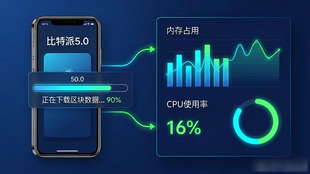 比特派5.0下载后，资源占用怎么降下来？