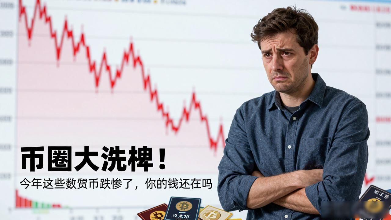 币圈大洗牌!今年这些数字货币跌惨了,你的钱还在吗