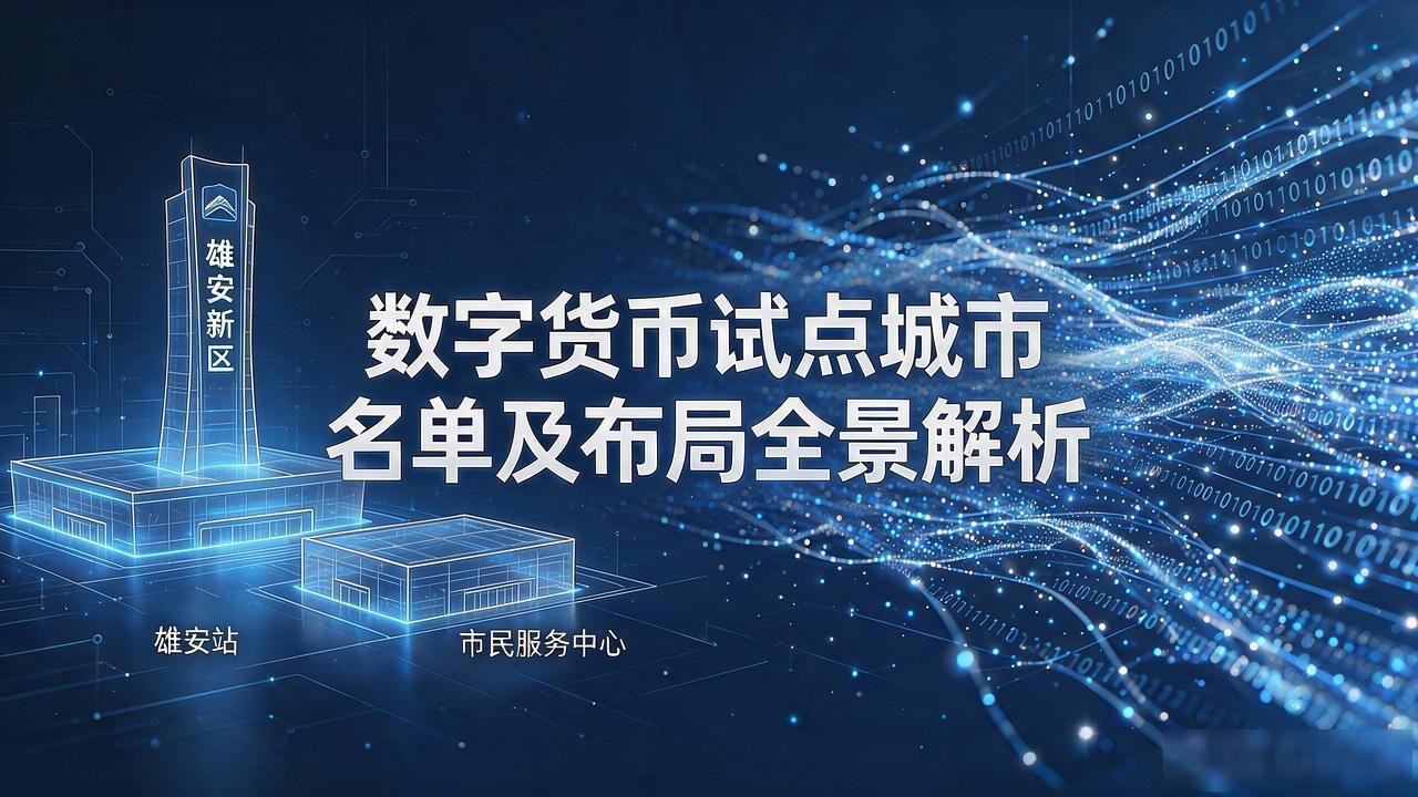 数字货币试点城市名单及布局全景解析