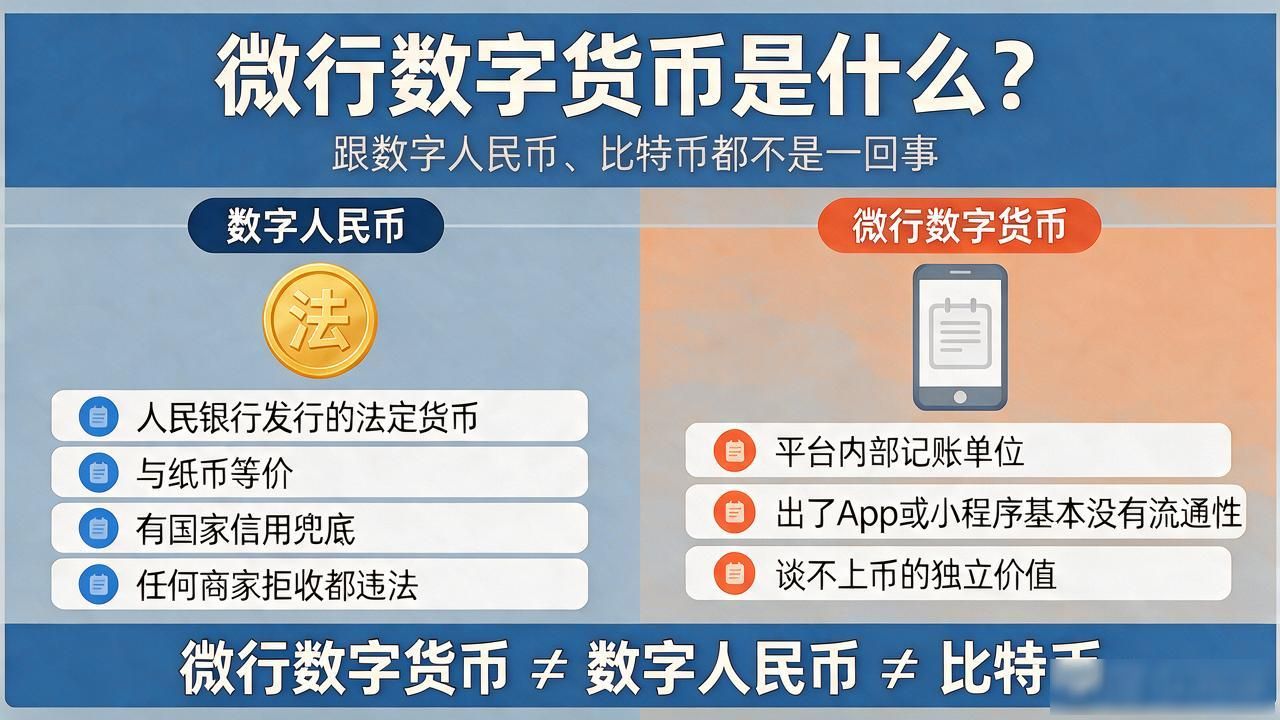 微行数字货币是什么？跟数字人民币、比特币都不是一回事