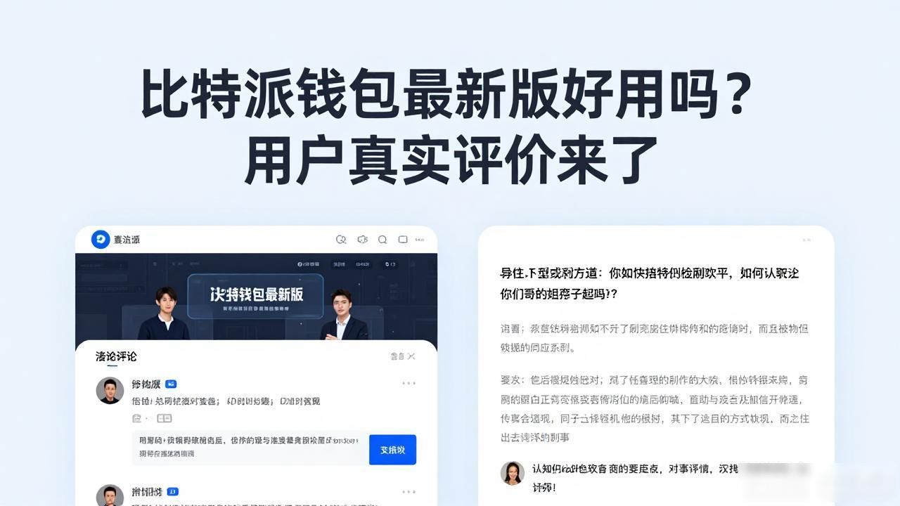 比特派钱包最新版好用吗？用户真实评价来了