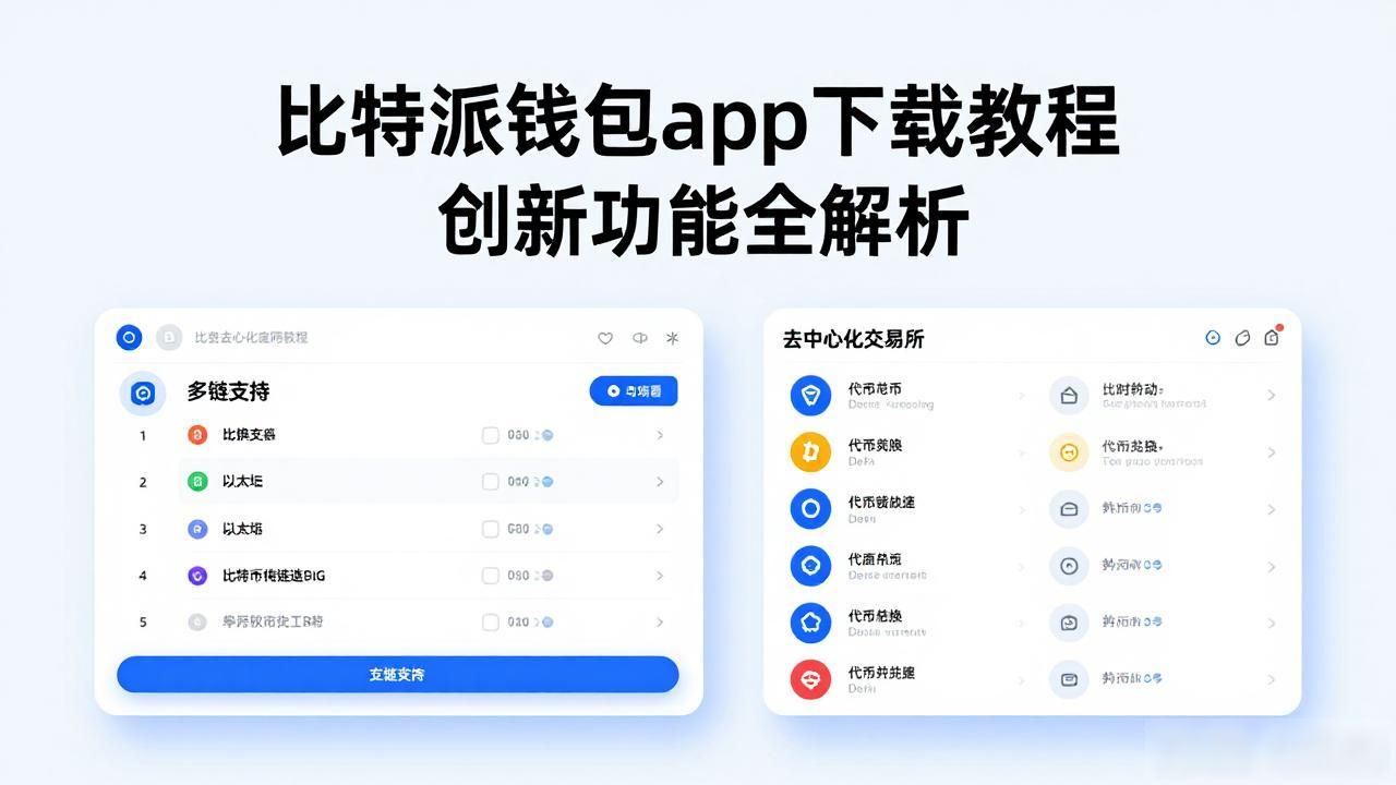 比特派钱包app下载教程 创新功能全解析