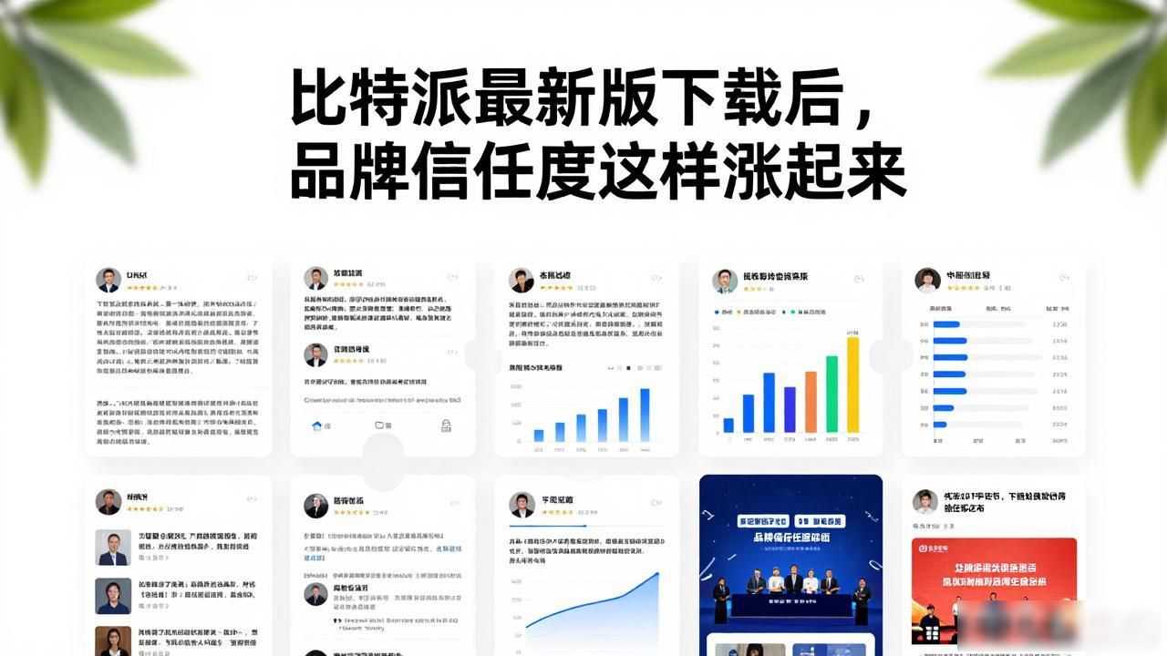 比特派最新版下载后，品牌信任度这样涨起来