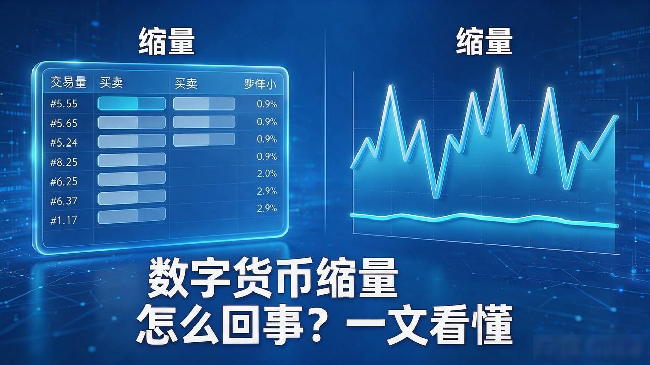 数字货币缩量怎么回事?一文看懂
