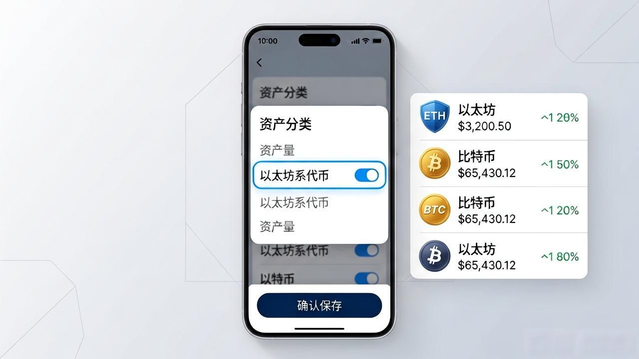 Bitpie iOS版资产分类教程:一键整理加密持仓