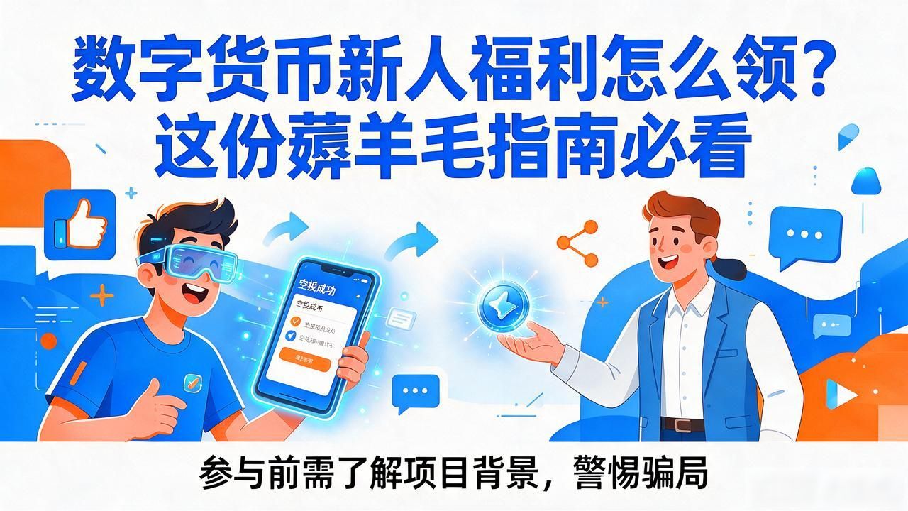 数字货币新人福利怎么领?这份薅羊毛指南必看