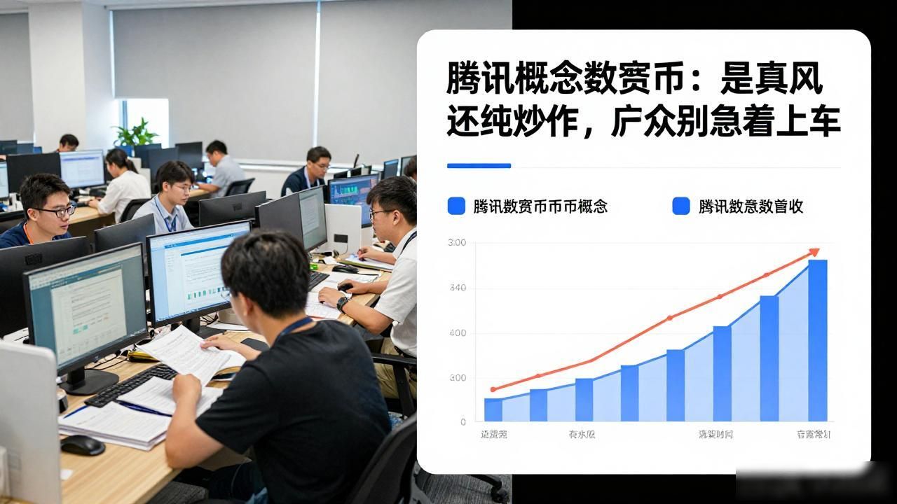 腾讯概念数字货币:是真风口还是纯炒作,散户别急着上车