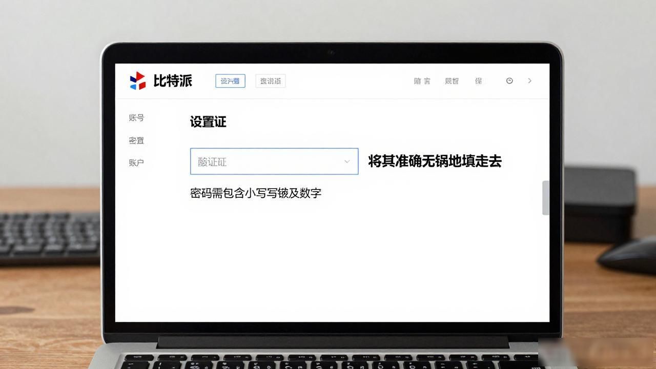 比特派官方下载后如何进行账户设置？