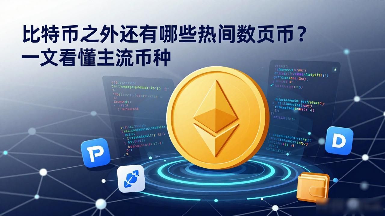 比特币之外还有哪些热门数字货币?一文看懂主流币种