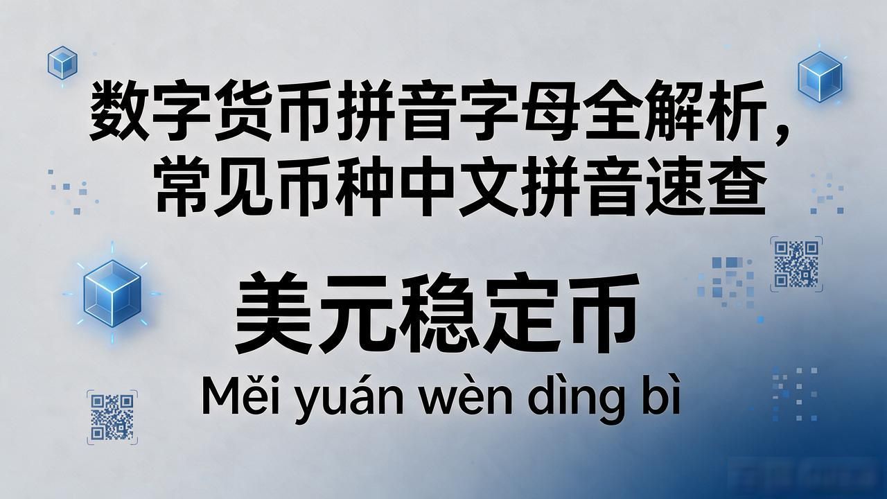 数字货币拼音字母全解析，常见币种中文拼音速查