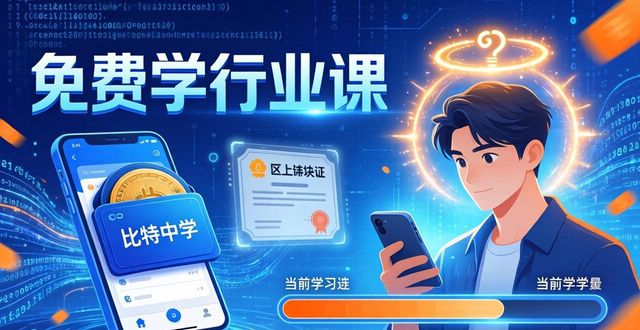 比特派最新版下载后如何免费学行业课