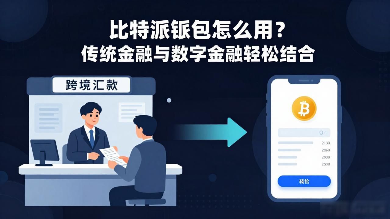 比特派钱包怎么用？传统金融与数字金融轻松结合