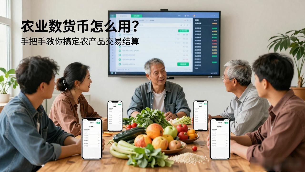 农业数字货币怎么用?手把手教你搞定农产品交易结算
