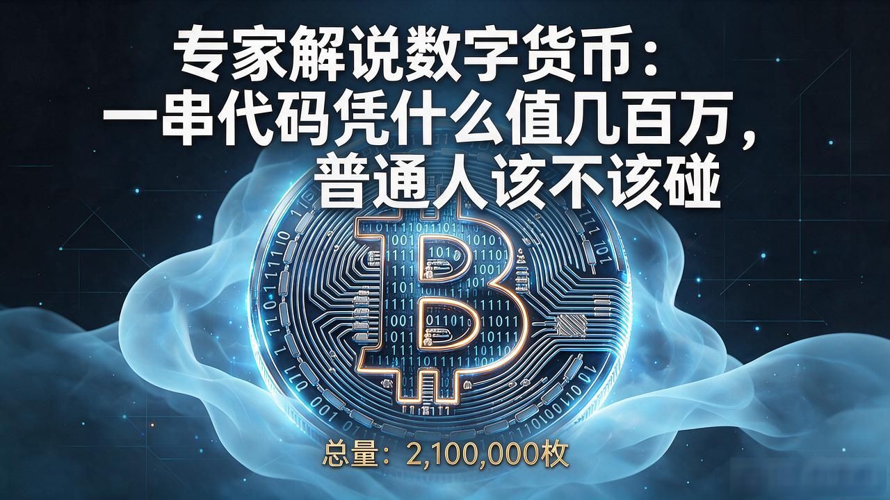 专家解说数字货币:一串代码凭什么值几百万,普通人该不该碰