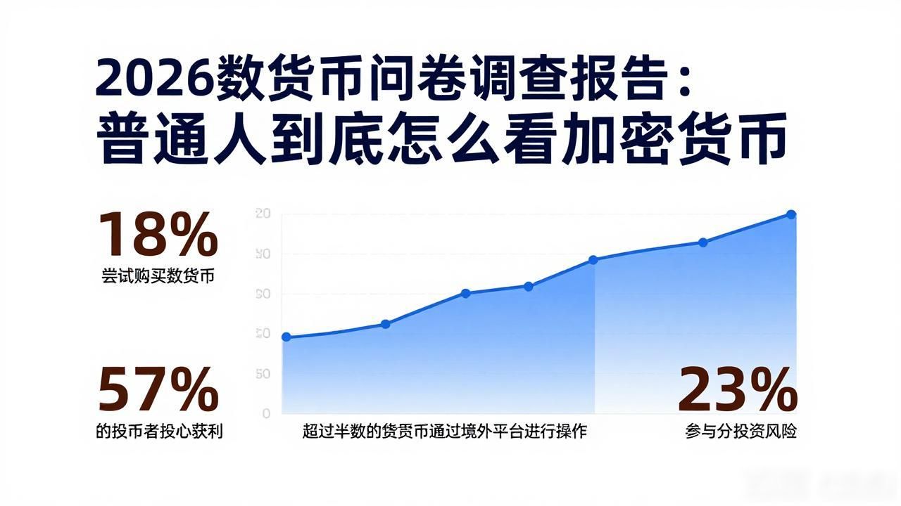 2026数字货币问卷调查报告:普通人到底怎么看加密货币