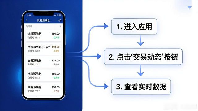 比特派钱包查交易动态,这样看更清楚