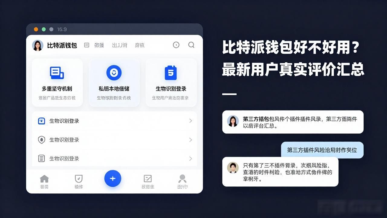 这是比特派钱包好不好用？最新用户真实评价汇总