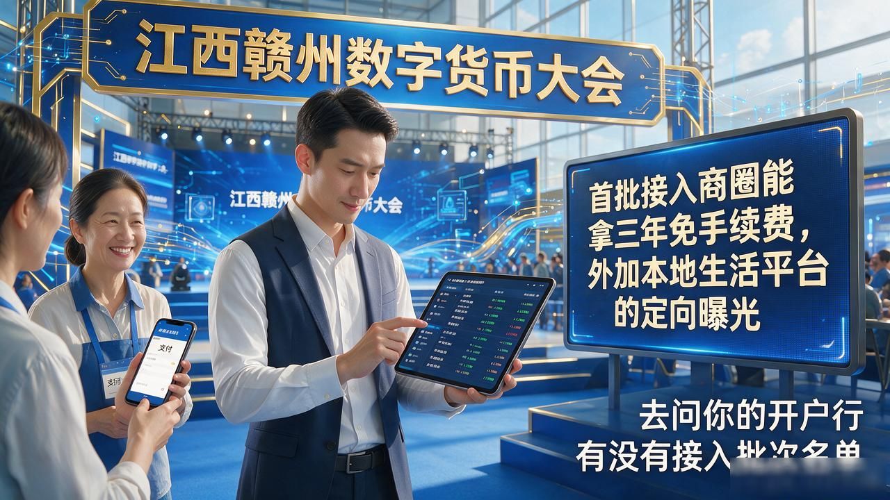 江西赣州数字货币大会落幕,普通人和小商户该留意什么