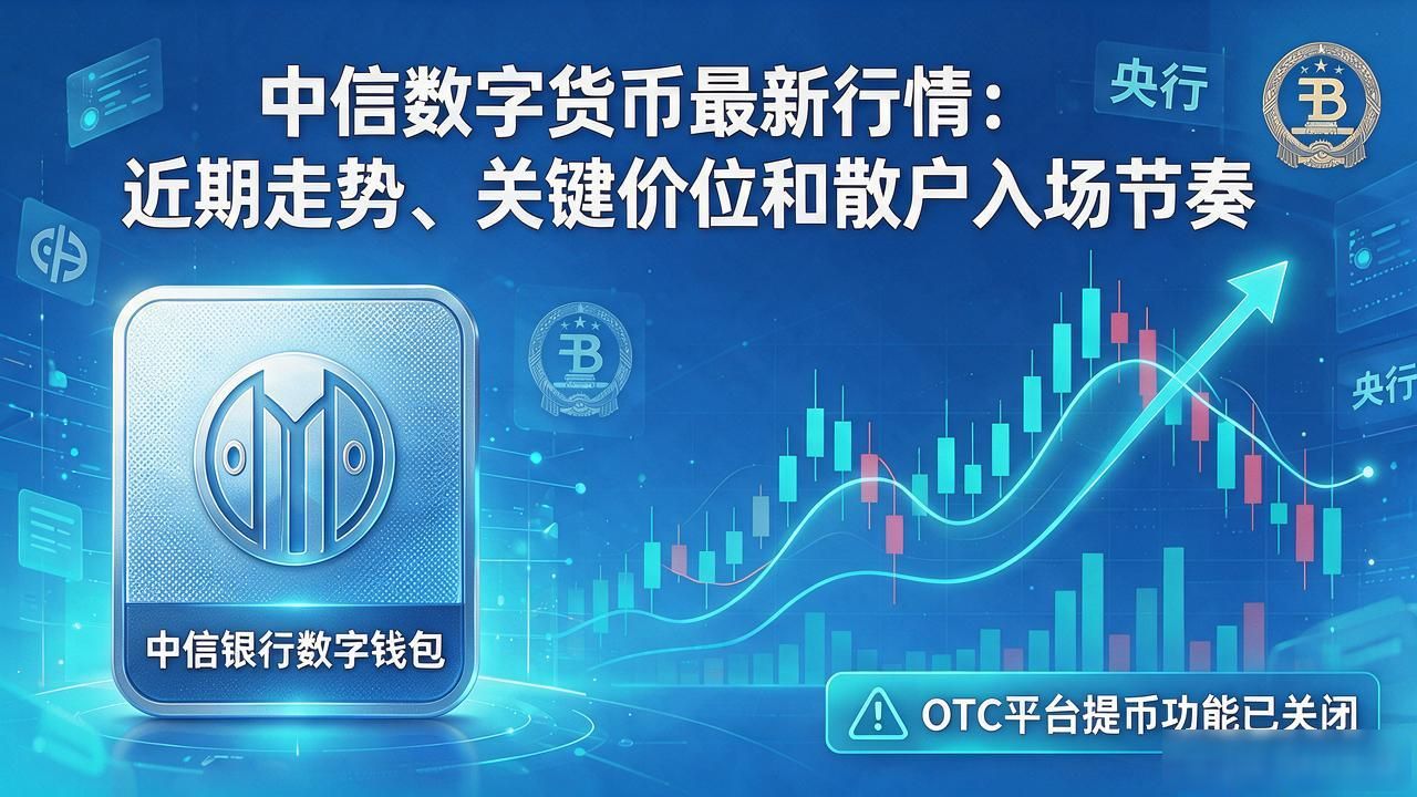 中信数字货币最新行情:近期走势、关键价位和散户入场节奏