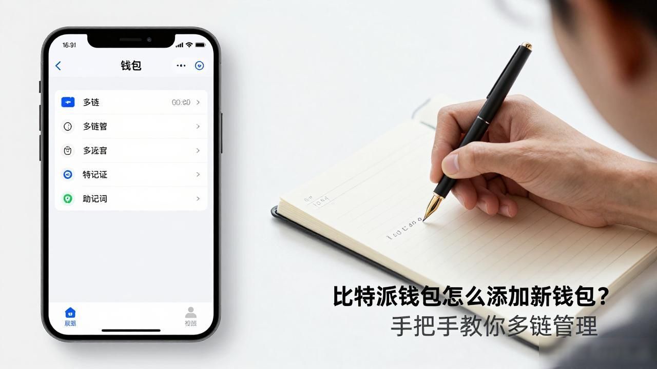 比特派钱包怎么添加新钱包?手把手教你多链管理