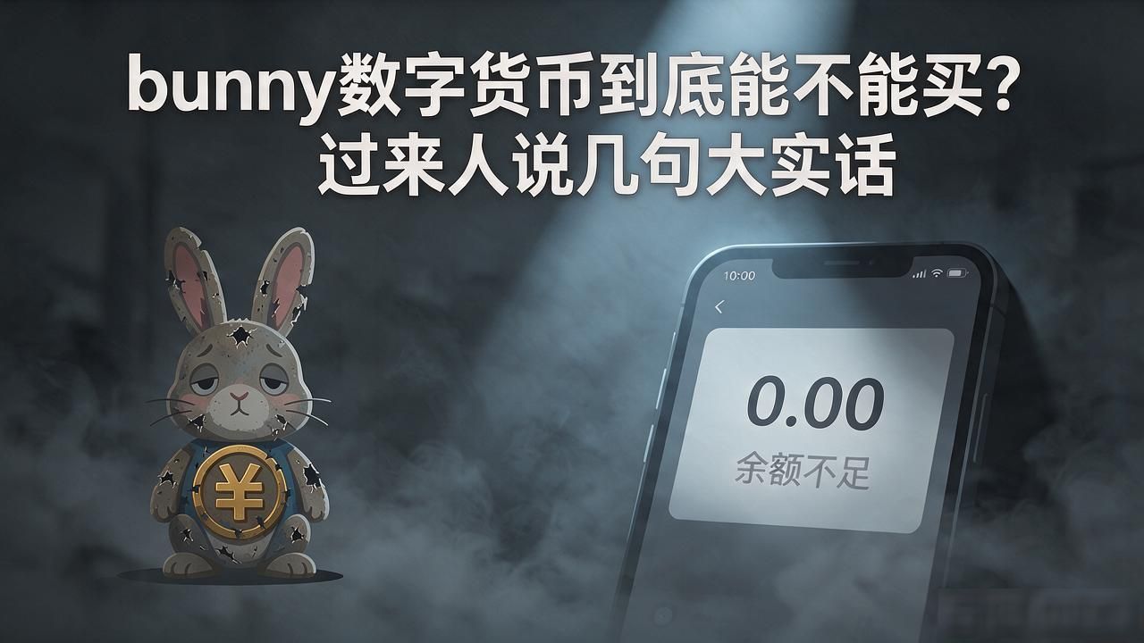 bunny数字货币到底能不能买?过来人说几句大实话
