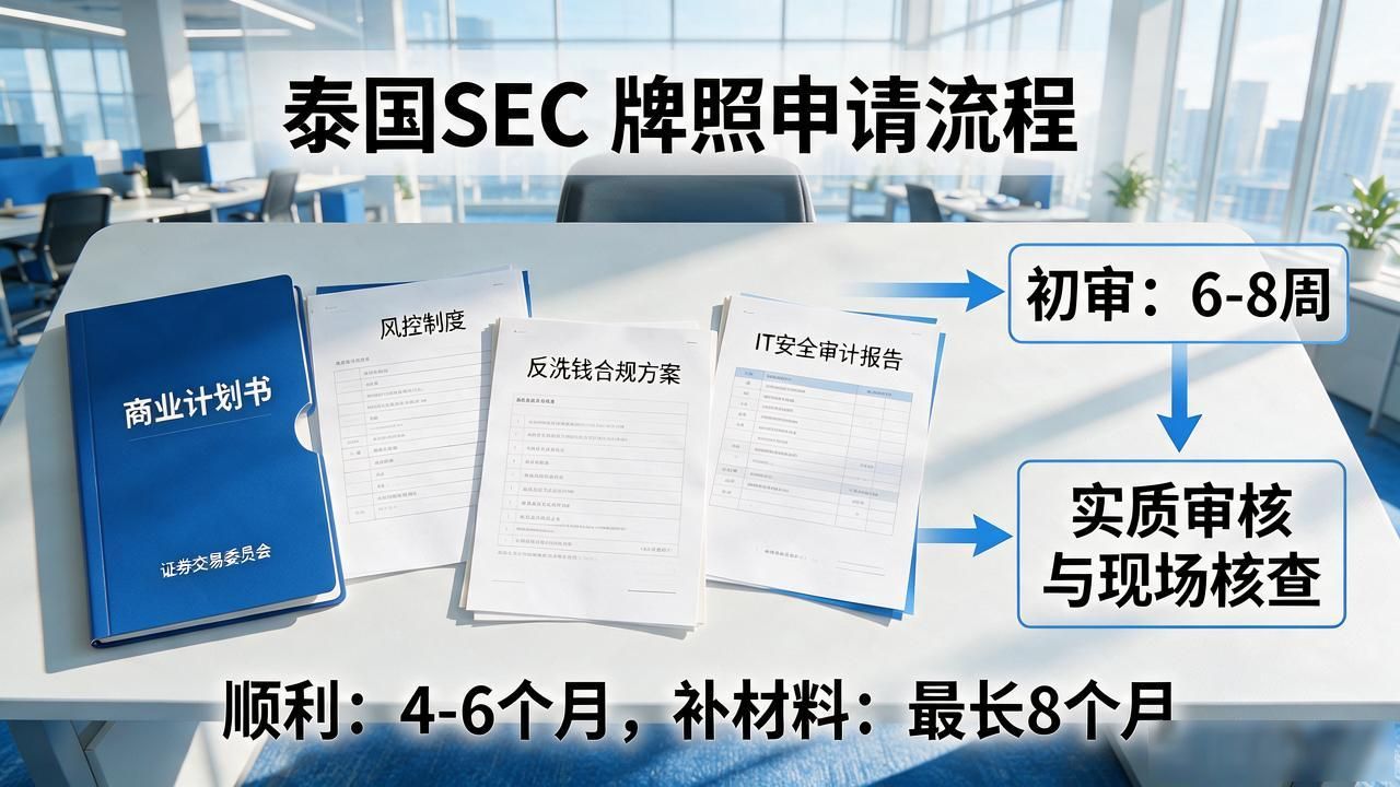 泰国申请数字货币牌照,条件、流程、费用一篇讲明白