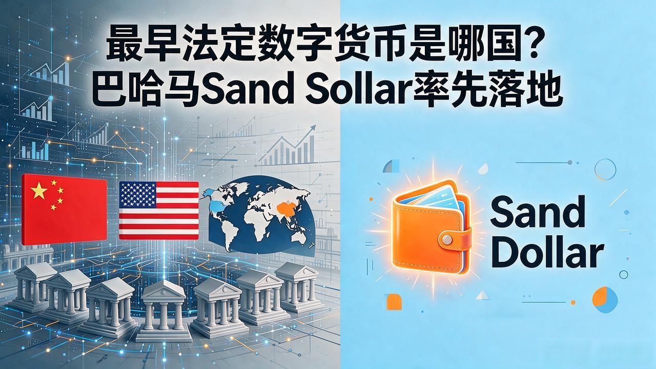 最早法定数字货币是哪国？巴哈马Sand Dollar率先落地