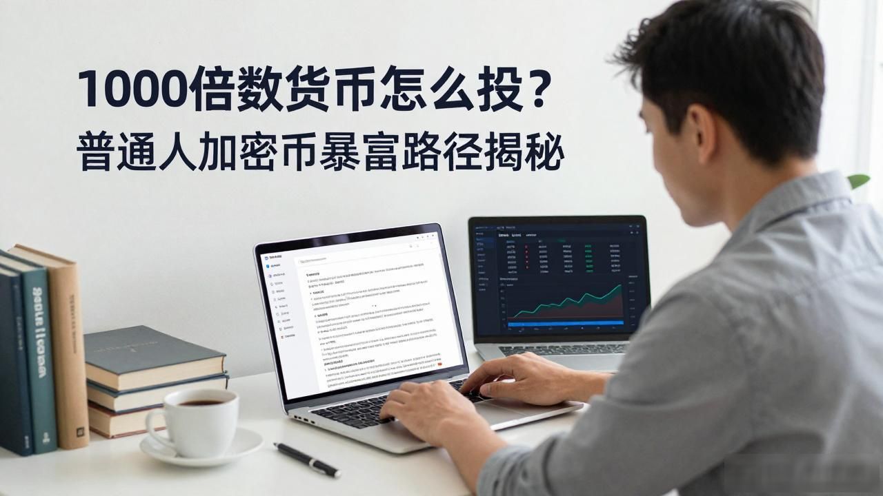 1000倍数字货币怎么投?普通人加密币暴富路径揭秘