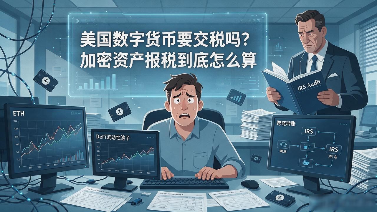 美国数字货币要交税吗?加密资产报税到底怎么算