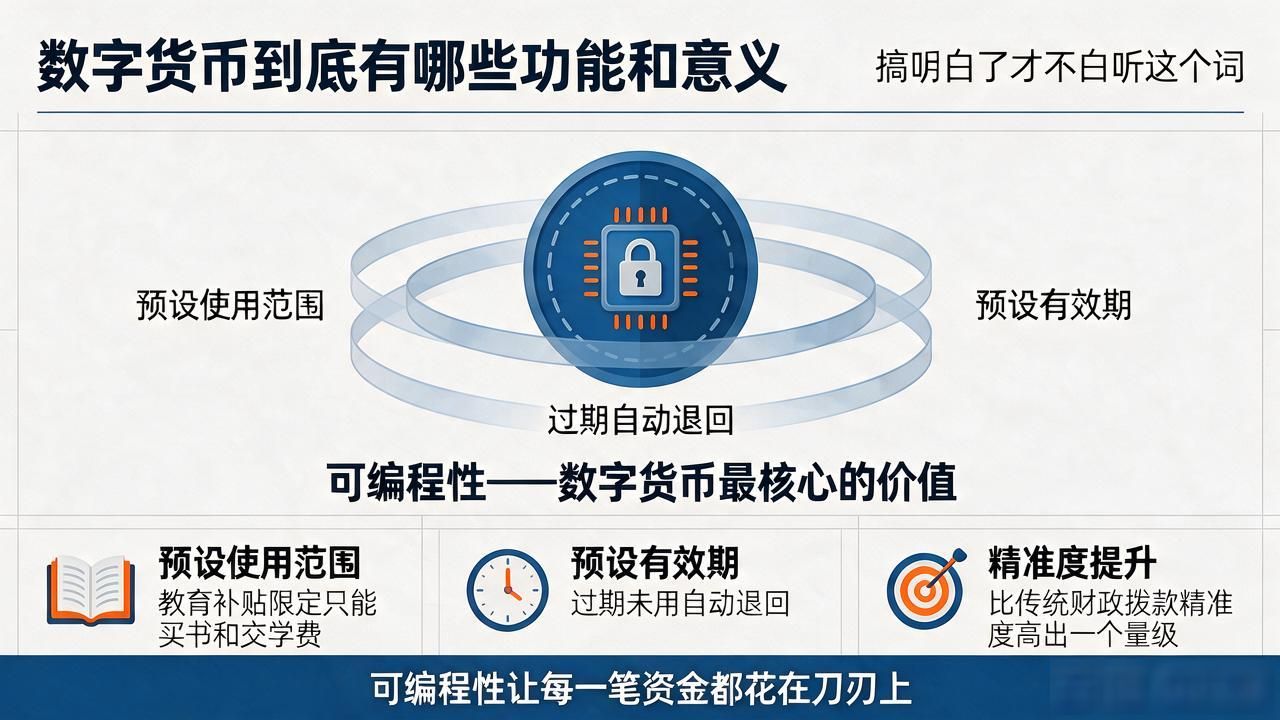 数字货币到底有哪些功能和意义,搞明白了才不白听这个词