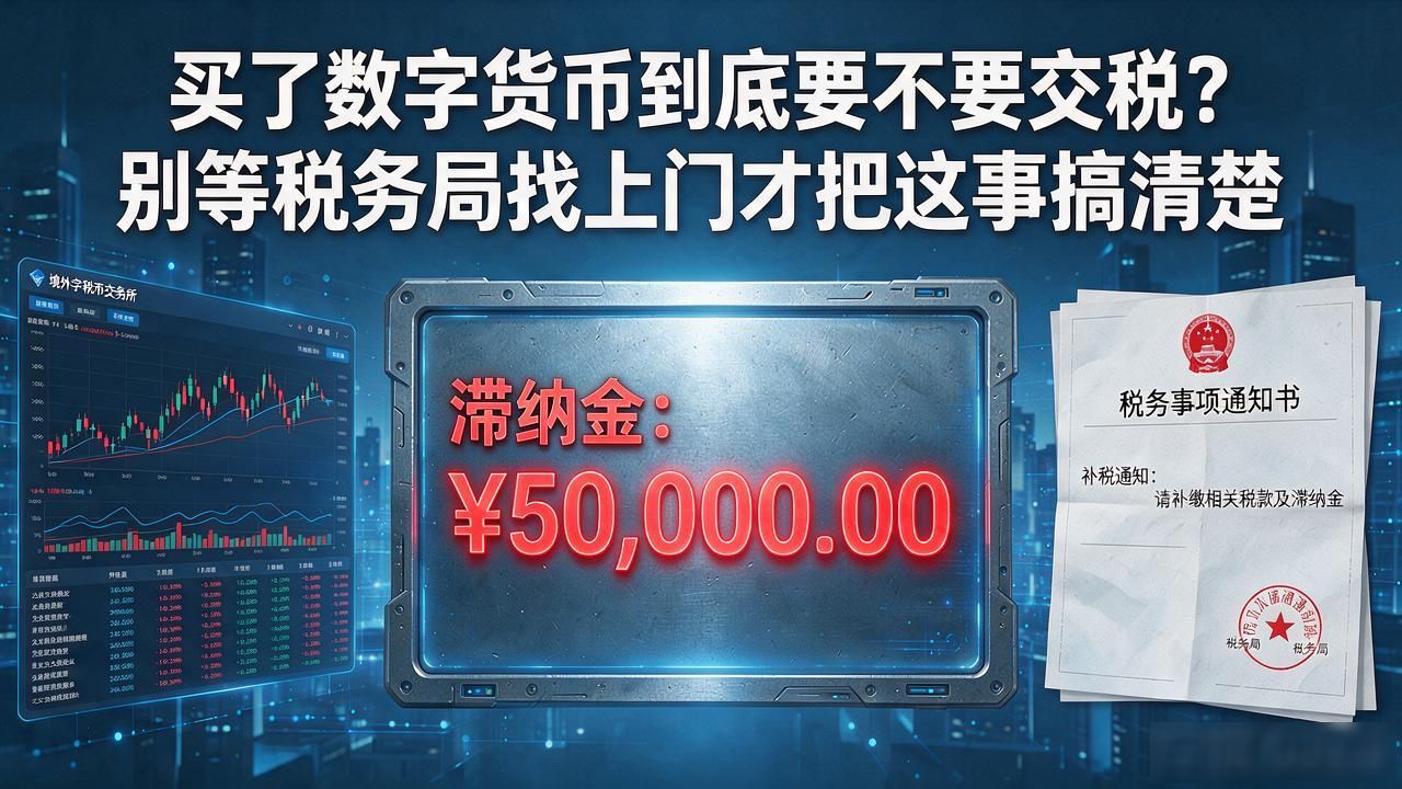 买了数字货币到底要不要交税?别等税务局找上门才把这事搞清楚