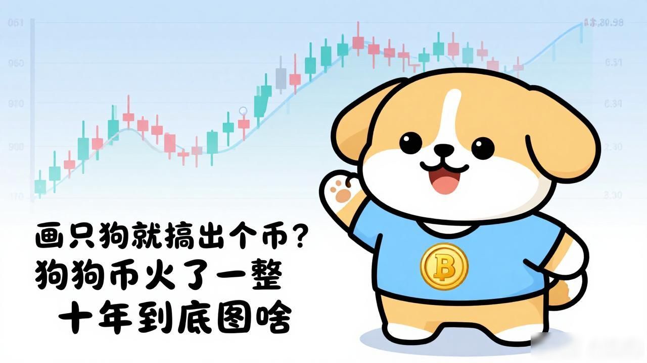 画只狗就搞出个币?狗狗币火了一整十年到底图啥