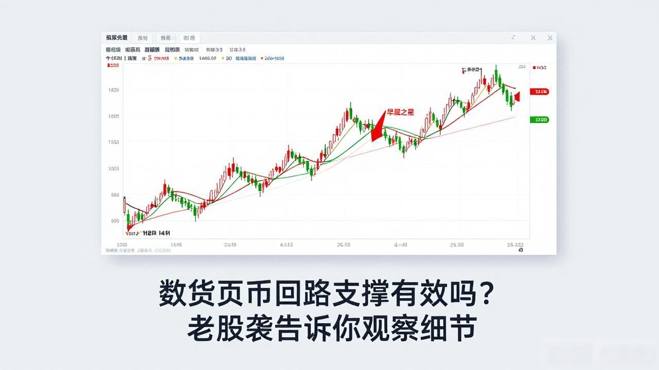 数字货币回踩支撑有效吗?老股民告诉你观察细节