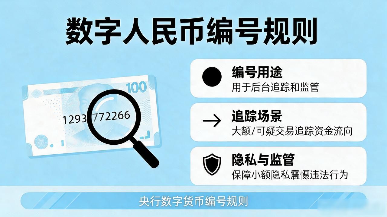 数字人民币有编号吗?一文说清楚央行数字货币编号规则