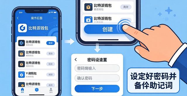 比特派钱包怎么快速添加新钱包？两步搞定