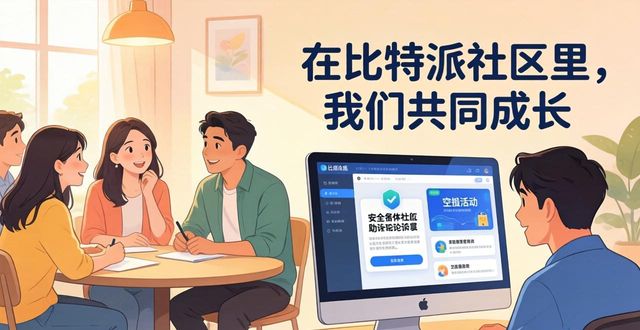 在比特派社区里,我们共同成长