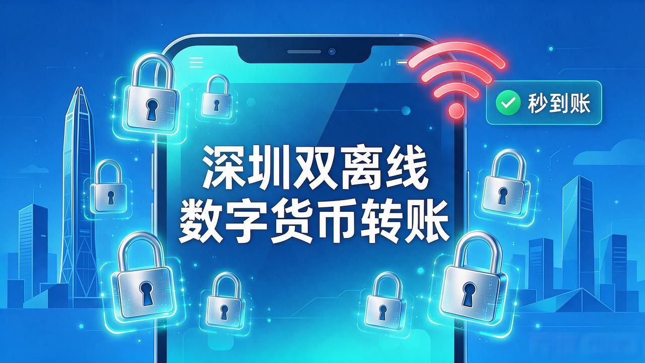 深圳双离线数字货币转账,断网也能秒到账?