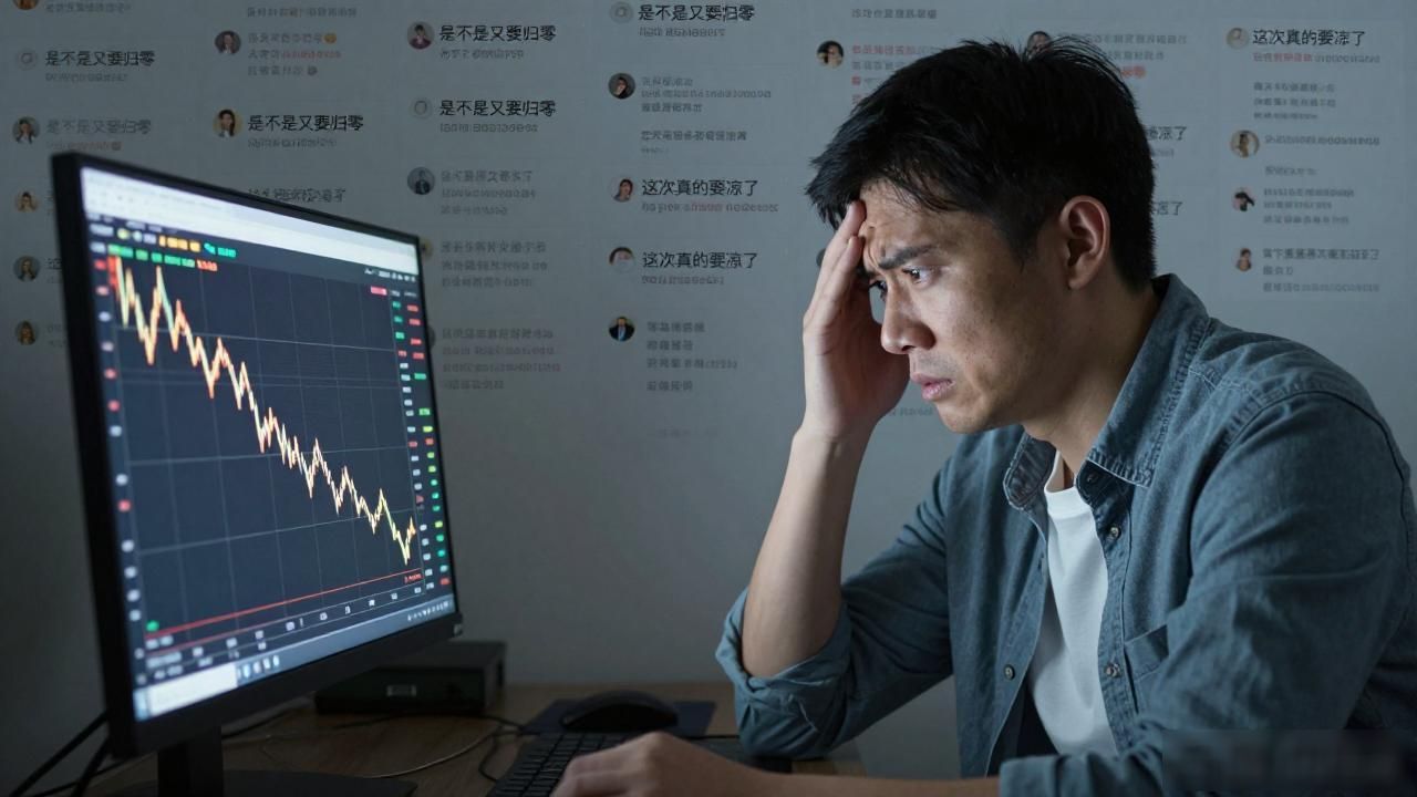数字货币有涨有跌很正常,老韭菜用真金白银换来的几句大实话
