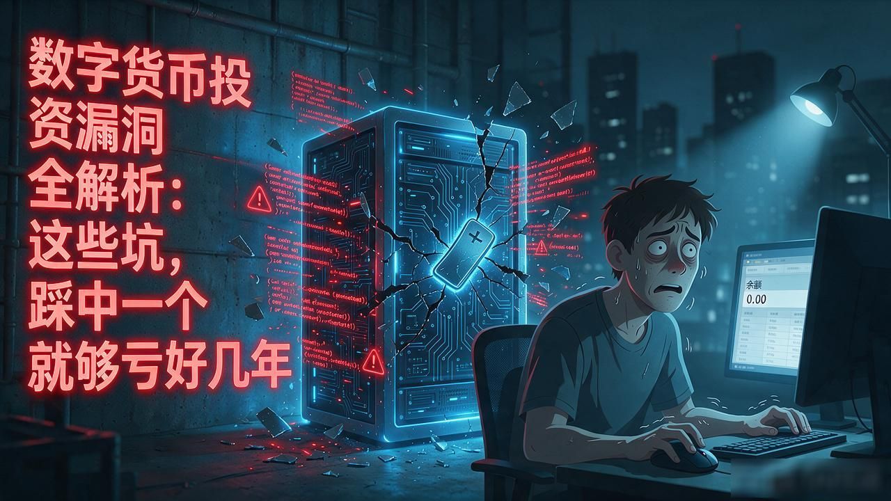 数字货币投资漏洞全解析:这些坑,踩中一个就够亏好几年