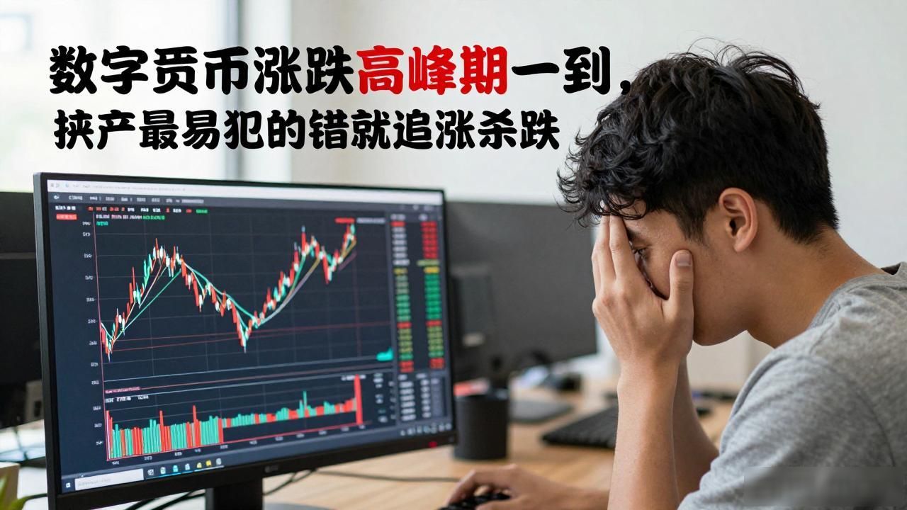 数字货币涨跌高峰期一到,散户最容易犯的错就是追涨杀跌