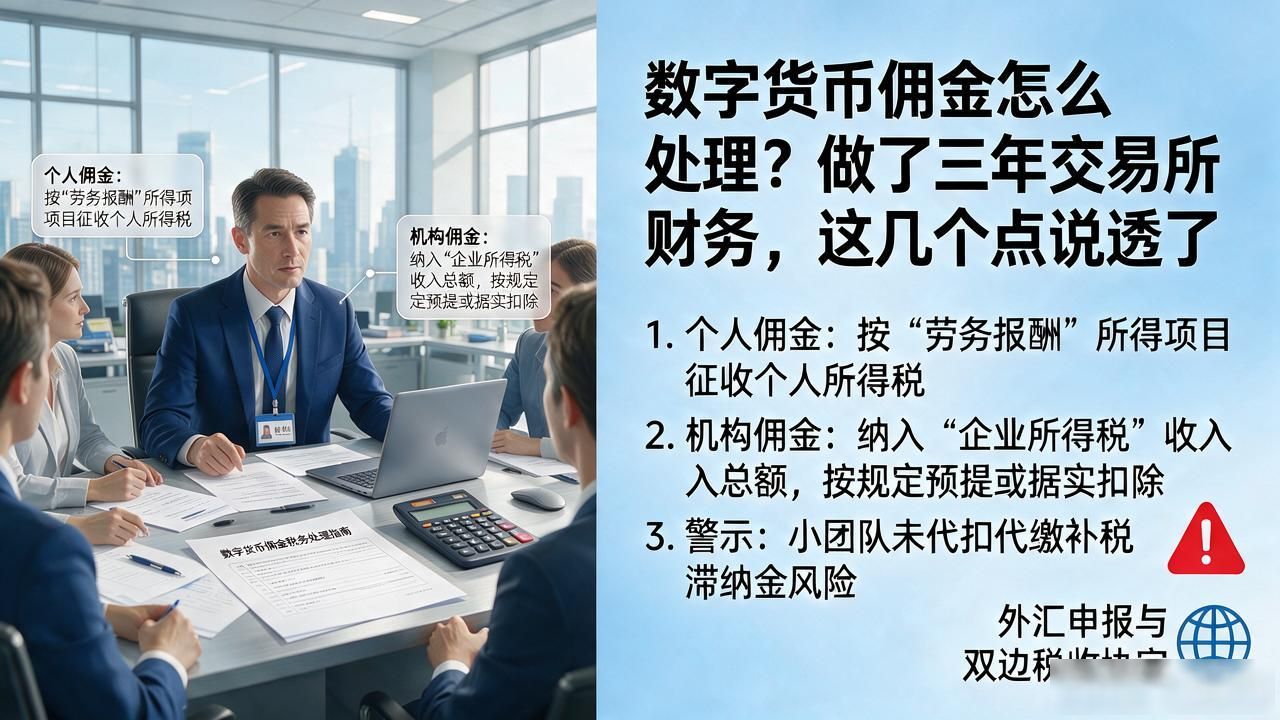 数字货币佣金怎么处理？做了三年交易所财务，这几个点说透了